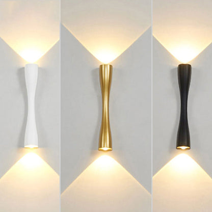 Scandinavian Dumbbell Aluminum LED Wall Sconce Lamp