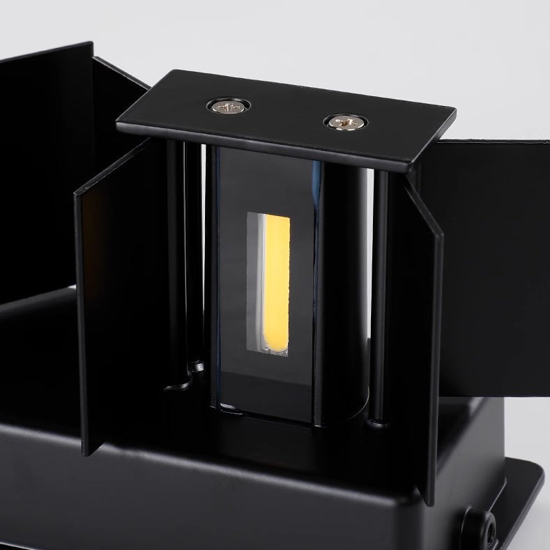 Waterproof Square Rectangular Aluminum LED Wall Sconce Lamp