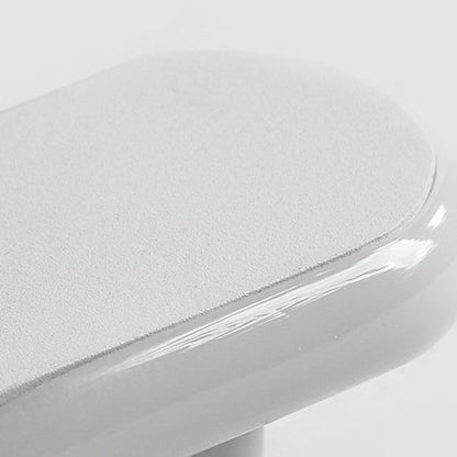 Long Oval Spiral Aluminum Silicone LED Wall Sconce Lamp