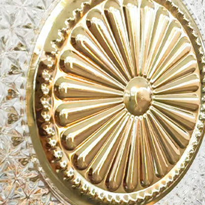 Luxury Round Pattern Crystal Acrylic LED Wall Sconce Lamp