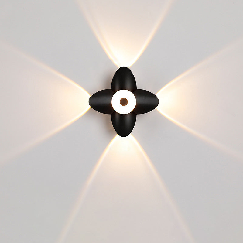 Waterproof Die-Cast Aluminum Acrylic LED Wall Sconce Lamp