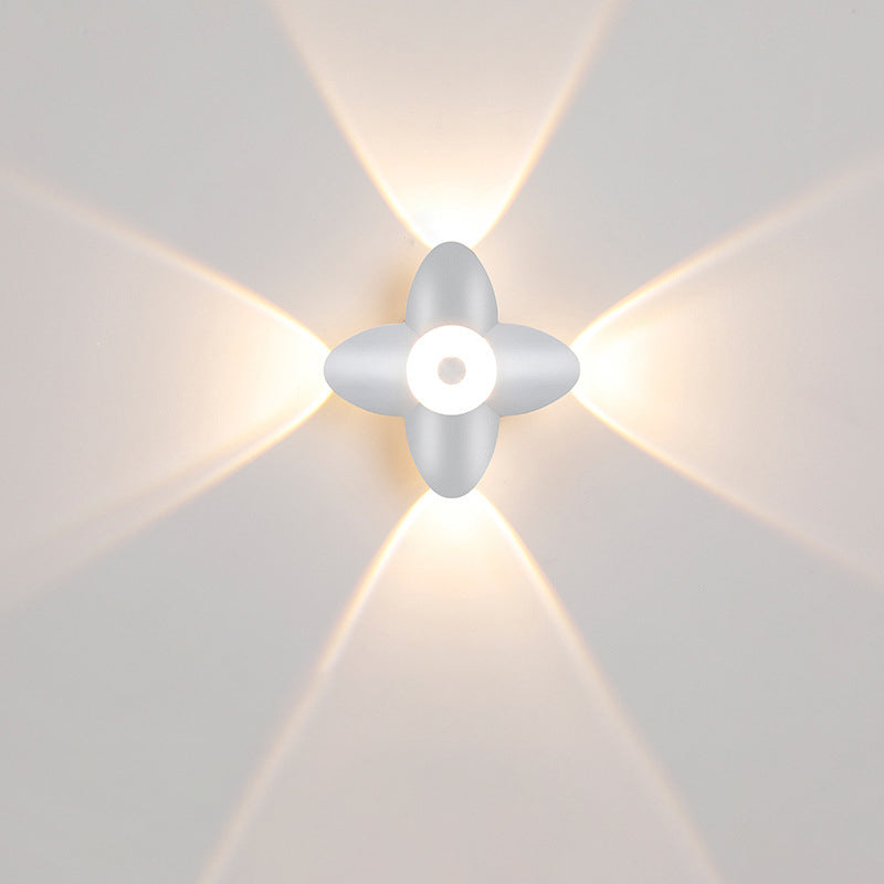 Waterproof Die-Cast Aluminum Acrylic LED Wall Sconce Lamp