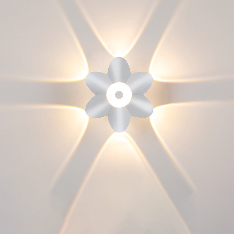 Waterproof Die-Cast Aluminum Acrylic LED Wall Sconce Lamp