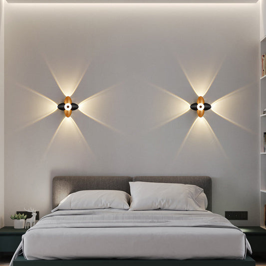Waterproof Die-Cast Aluminum Acrylic LED Wall Sconce Lamp