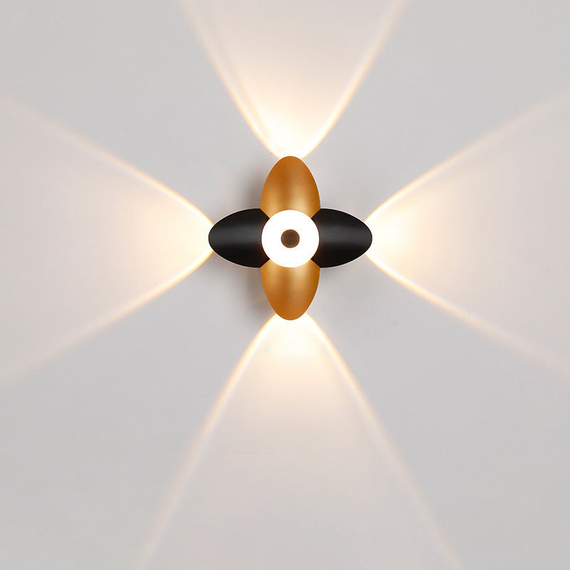 Waterproof Die-Cast Aluminum Acrylic LED Wall Sconce Lamp