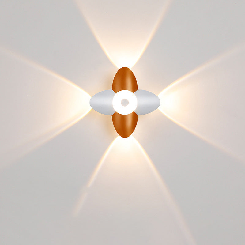 Waterproof Die-Cast Aluminum Acrylic LED Wall Sconce Lamp