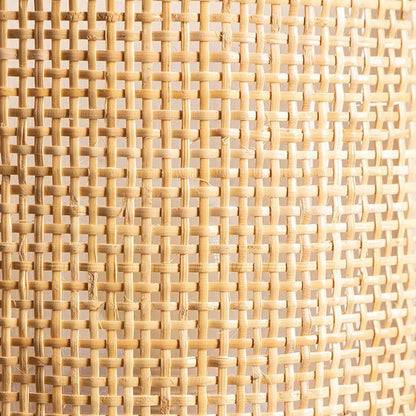 Japanese Hardware Rattan 1-Light Wall Sconce Lamp