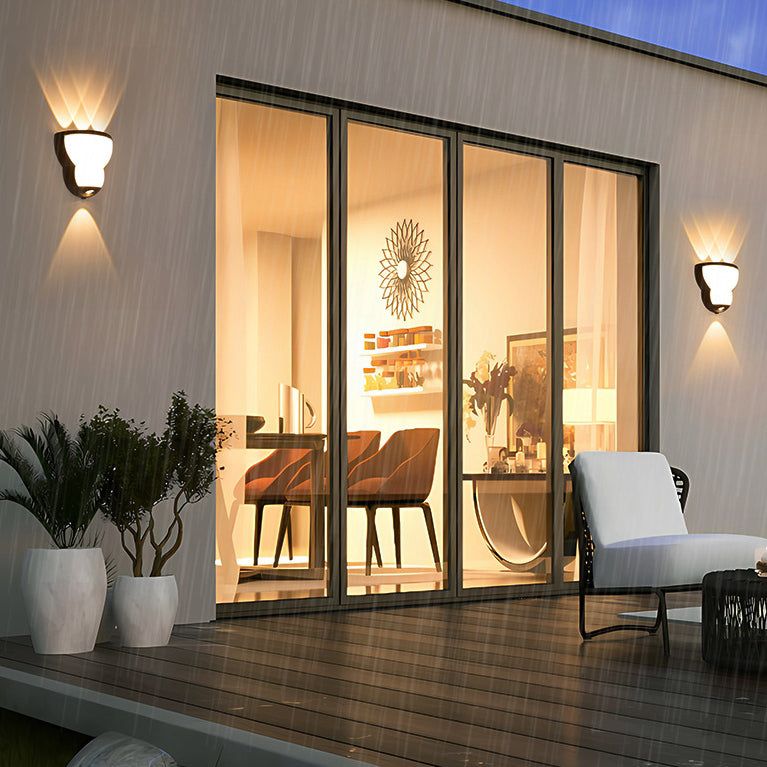 Waterproof Die-Cast Aluminum LED Outdoor Wall Sconce Lamp