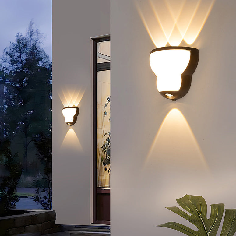 Waterproof Die-Cast Aluminum LED Outdoor Wall Sconce Lamp