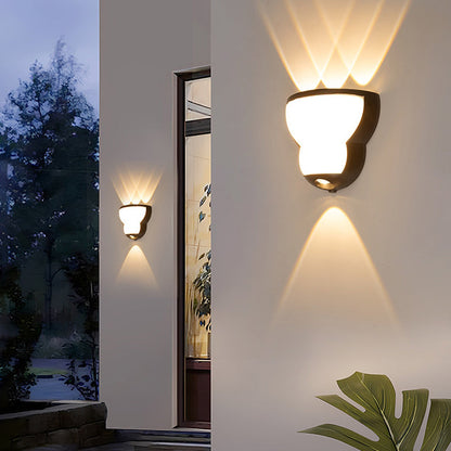 Waterproof Die-Cast Aluminum LED Outdoor Wall Sconce Lamp