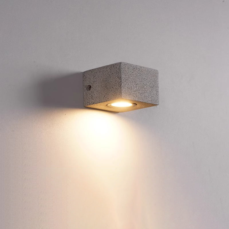 Waterproof Terrazzo Hardware LED Outdoor Wall Sconce Lamp