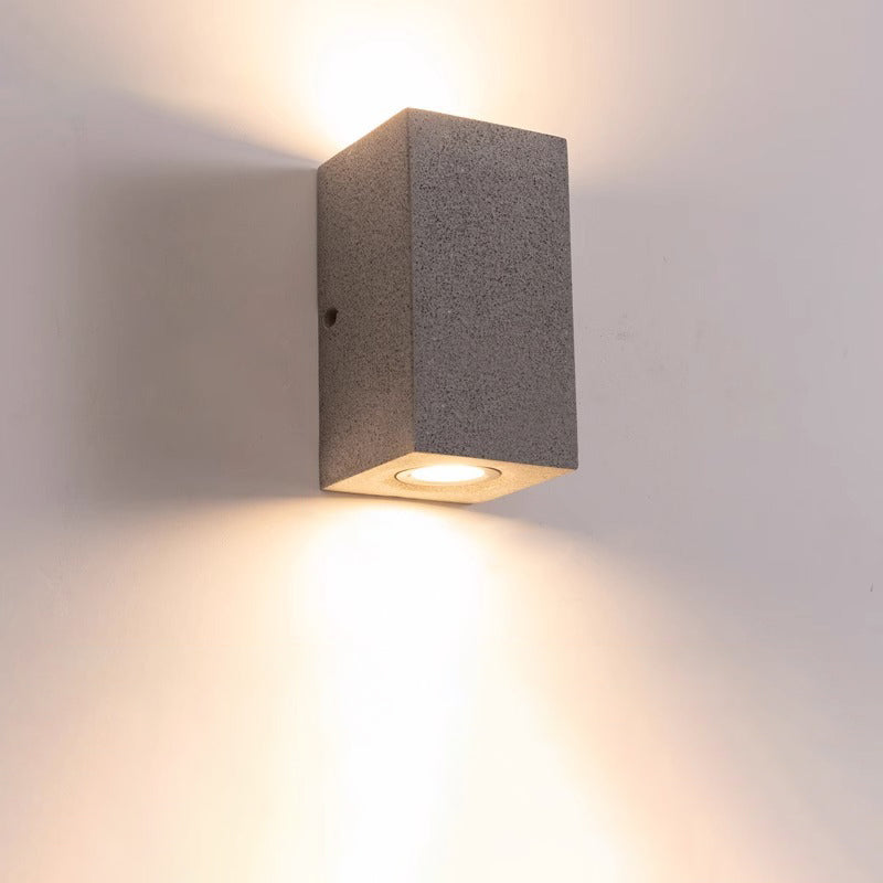 Waterproof Terrazzo Hardware LED Outdoor Wall Sconce Lamp