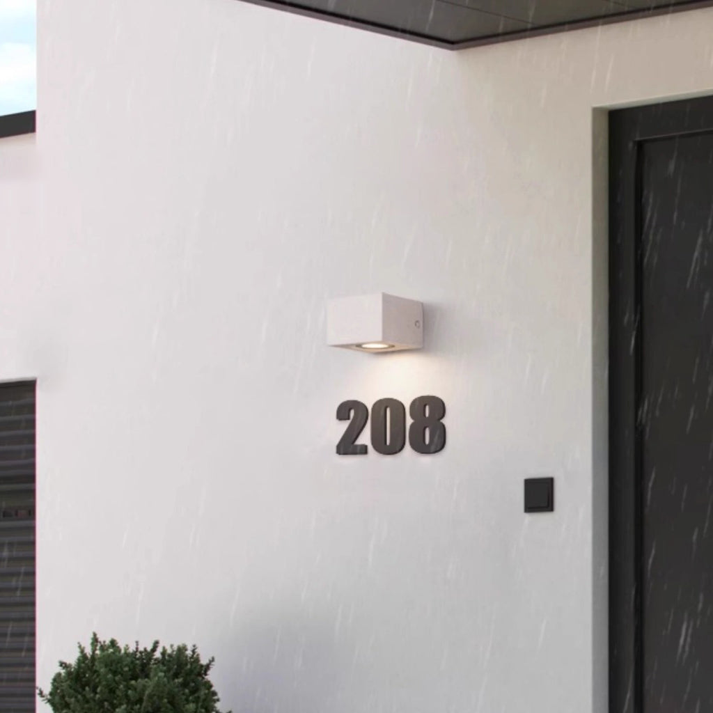 Waterproof Terrazzo Hardware LED Outdoor Wall Sconce Lamp