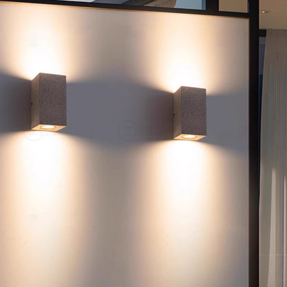 Waterproof Terrazzo Hardware LED Outdoor Wall Sconce Lamp