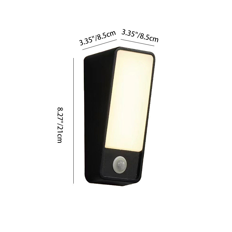Waterproof Aluminum Acrylic LED Outdoor Wall Sconce Lamp