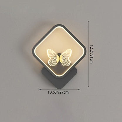 Scandinavian Iron Silicone Strip LED Wall Sconce Lamp