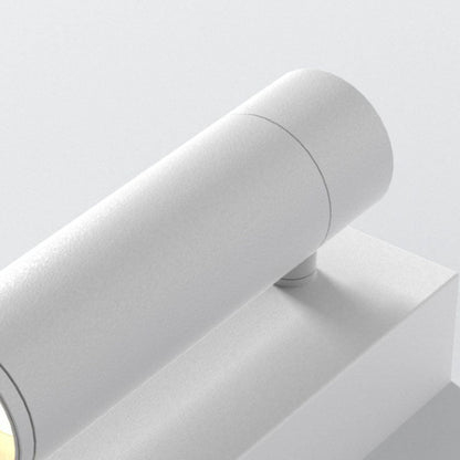 Cylinder Rectangular Base Aluminum LED Wall Sconce Lamp