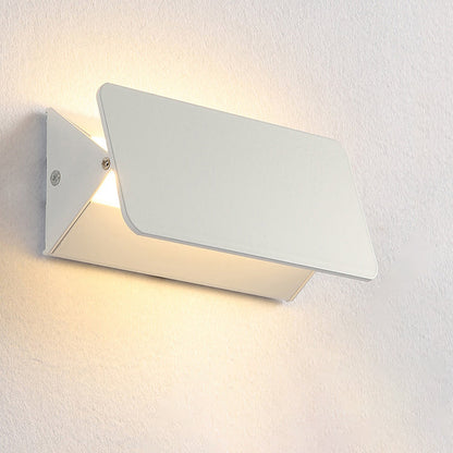 Minimalist Rectangle Triangle Aluminum LED Wall Sconce Lamp