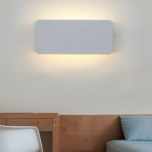 Minimalist Rectangle Triangle Aluminum LED Wall Sconce Lamp
