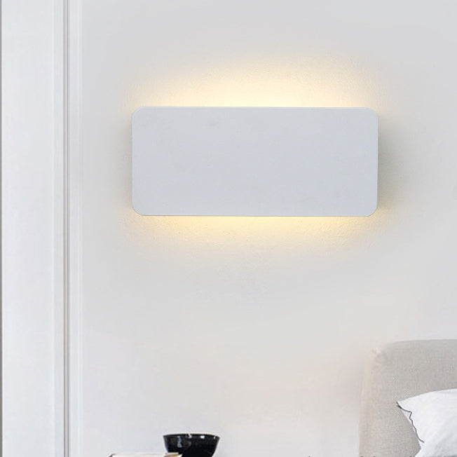 Minimalist Rectangle Triangle Aluminum LED Wall Sconce Lamp