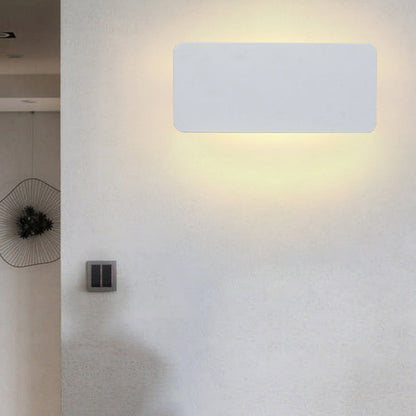Minimalist Rectangle Triangle Aluminum LED Wall Sconce Lamp