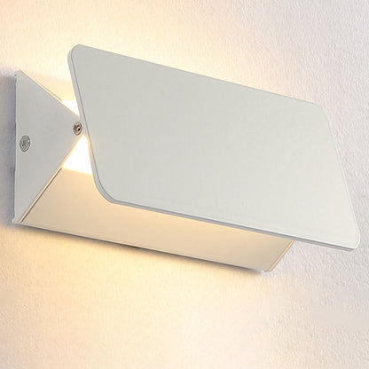 Minimalist Rectangle Triangle Aluminum LED Wall Sconce Lamp