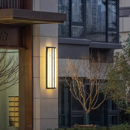 Waterproof Steel Resin LED Outdoor Wall Sconce Lamp