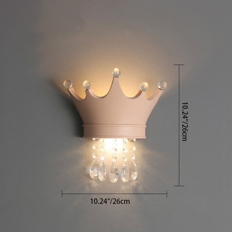 Scandinavian Drops Resin Crystal 2-Light Wall Sconce Lamp