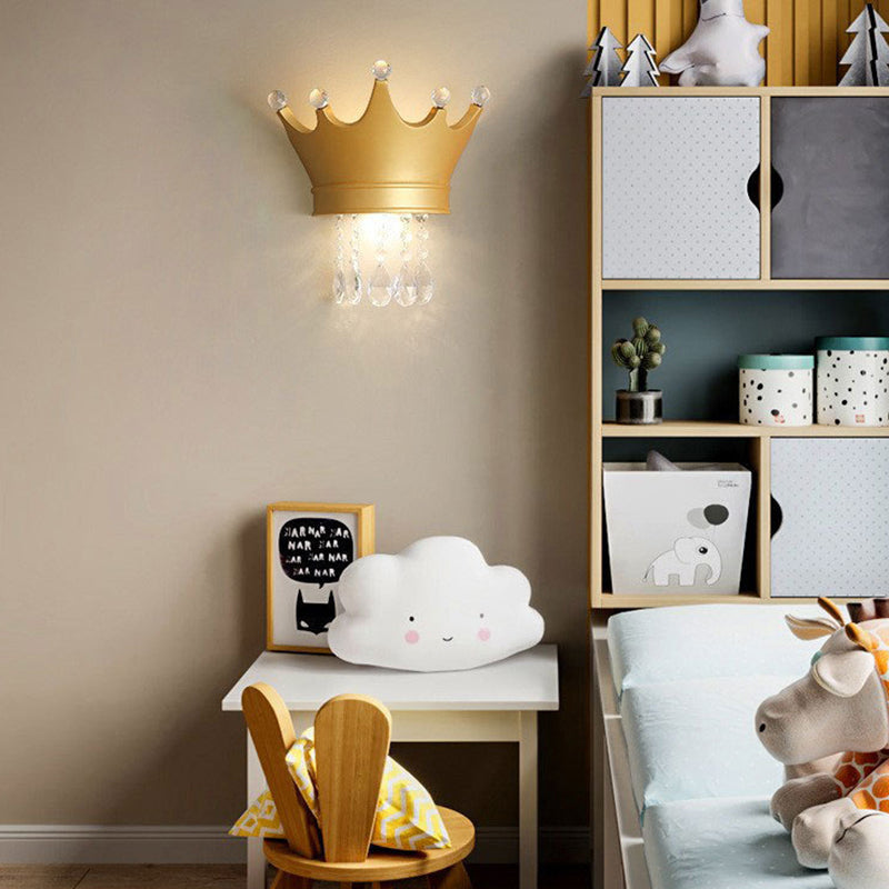 Scandinavian Drops Resin Crystal 2-Light Wall Sconce Lamp