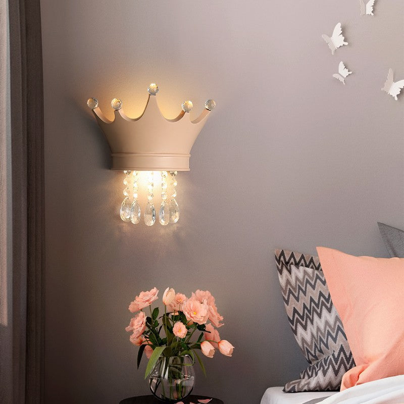 Scandinavian Drops Resin Crystal 2-Light Wall Sconce Lamp