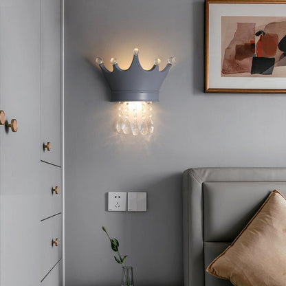 Scandinavian Drops Resin Crystal 2-Light Wall Sconce Lamp