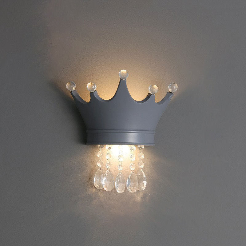 Scandinavian Drops Resin Crystal 2-Light Wall Sconce Lamp