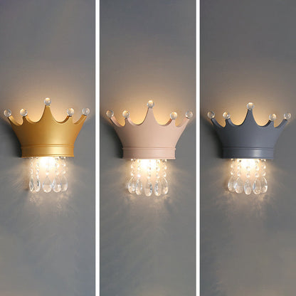 Scandinavian Drops Resin Crystal 2-Light Wall Sconce Lamp