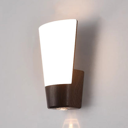 Simplicity Curved LED Waterproof Outdoor Wall Sconce Lamp
