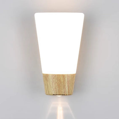 Simplicity Curved LED Waterproof Outdoor Wall Sconce Lamp