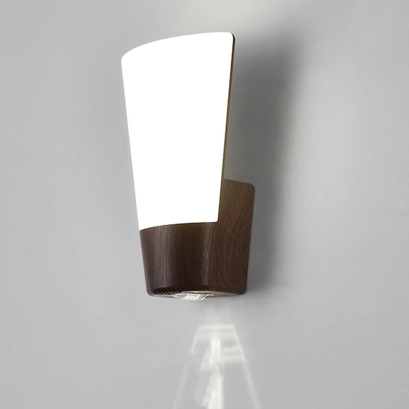 Simplicity Curved LED Waterproof Outdoor Wall Sconce Lamp