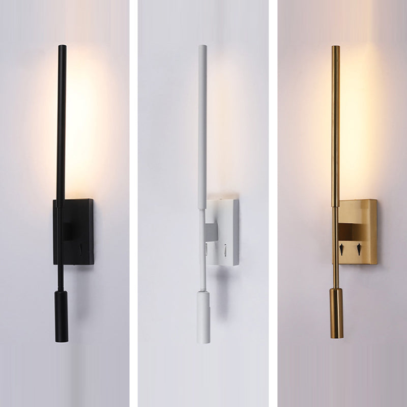 Hardware Acrylic Long Strip LED Spotlight Wall Sconce Lamp