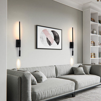 Hardware Acrylic Long Strip LED Spotlight Wall Sconce Lamp