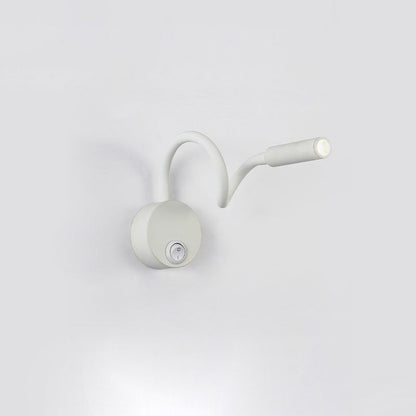 Iron Bending Hose LED Reading Light Wall Sconce Lamp