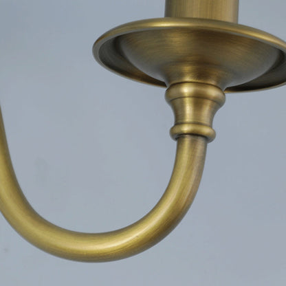 French Copper Pleated Fabric Shade 1-Light Wall Sconce Lamp