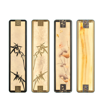 Chinese Marble Shade LED Waterproof Wall Sconce Lamp
