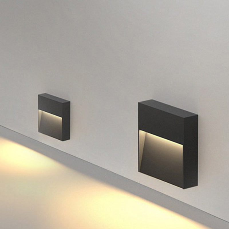 Aluminum Square LED Waterproof Outdoor Wall Sconce Lamp