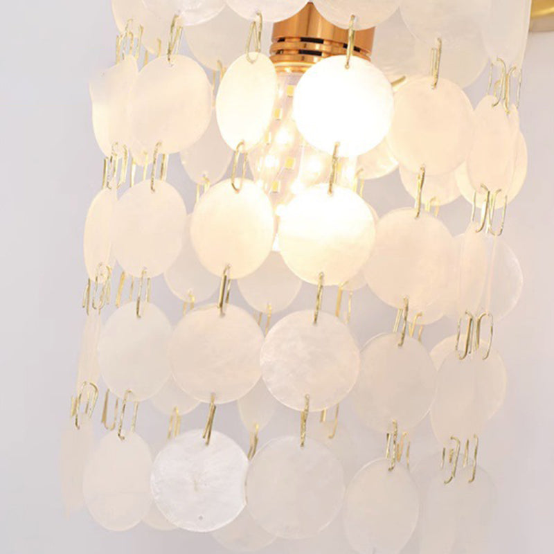 French Decoration Copper Frame 1-Light Wall Sconce Lamp