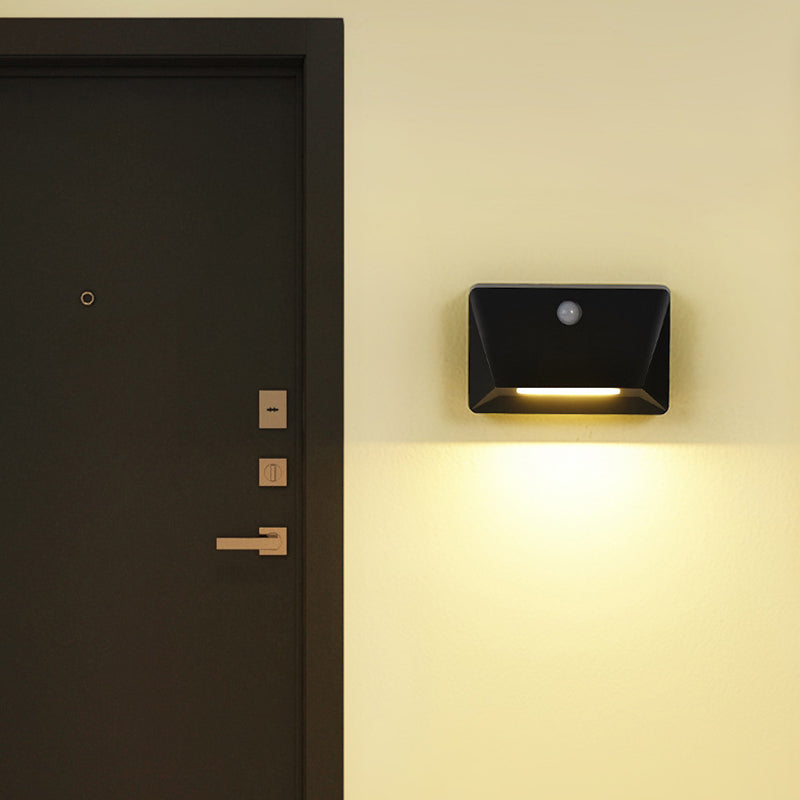 ABS LED USB Human Sensor Night Light Wall Sconce Lamp