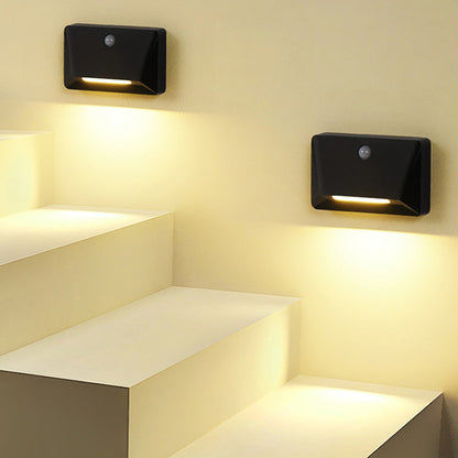 ABS LED USB Human Sensor Night Light Wall Sconce Lamp