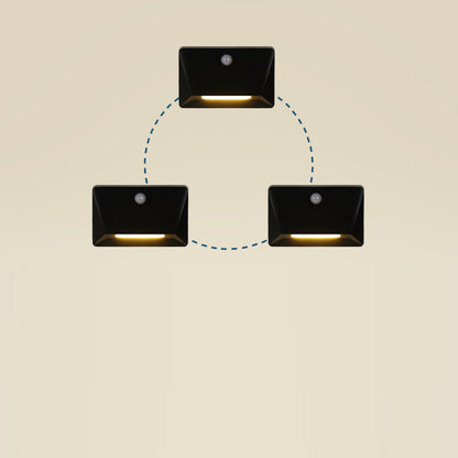 ABS LED USB Human Sensor Night Light Wall Sconce Lamp