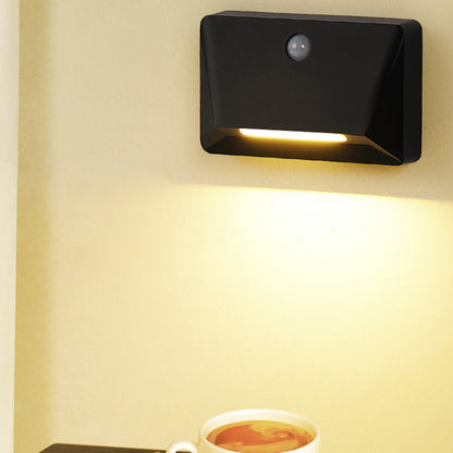 ABS LED USB Human Sensor Night Light Wall Sconce Lamp