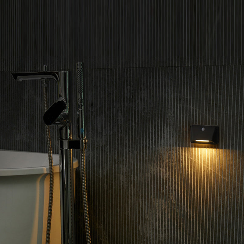 ABS LED USB Human Sensor Night Light Wall Sconce Lamp