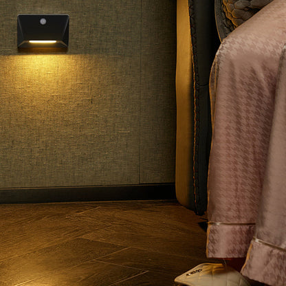 ABS LED USB Human Sensor Night Light Wall Sconce Lamp