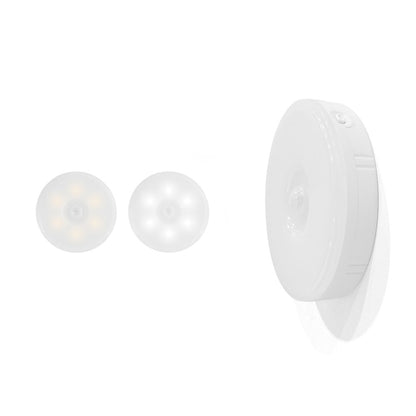 Round LED USB Human Sensor Night Light Wall Sconce Lamp